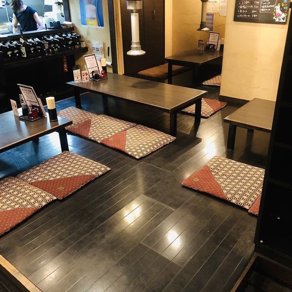 [Satoshi seats where you can relax ◎] It is a space that is particular to our shop! There are 6 people's room × 2 seats / 4 people's room × 2 so it is possible to have a banquet or charter up to 20 people ☆ Because it is a seat It is safe for children ♪ Please make an early reservation ◎