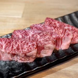 Thick sliced skirt steak