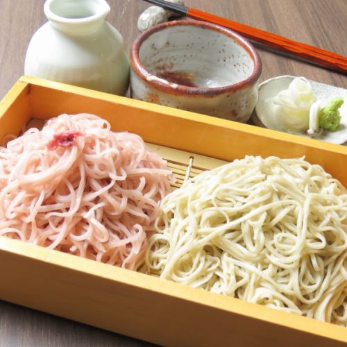 您可以品尝正宗的手工荞麦面。