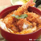 煮込み海老・ヒレかつ丼