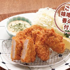 ヒレかつとかきフライ定食(並)