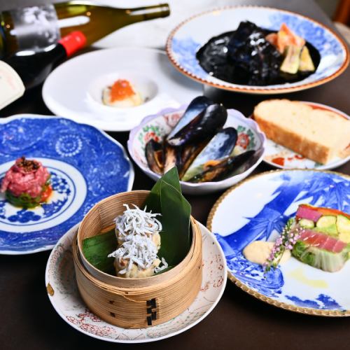 横浜港一望のレストラン