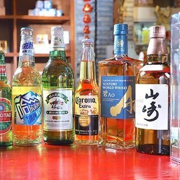 We offer a wide variety of alcoholic drinks, including beer, shochu, sake, and sour drinks.