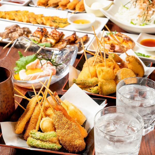 [In addition to yakitori and deep-fried skewers ... Perfect for sake ◎] Various single-item menus: 300 yen ~ (excluding tax)