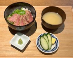 境港産本鮪　漬け炙りトロ丼