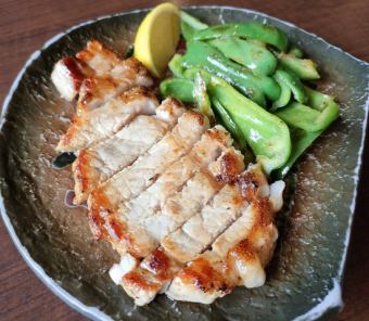 [Mochi Pork Steak] Mikawa Mochi Pork Steak Dinner Set (6 items in total)