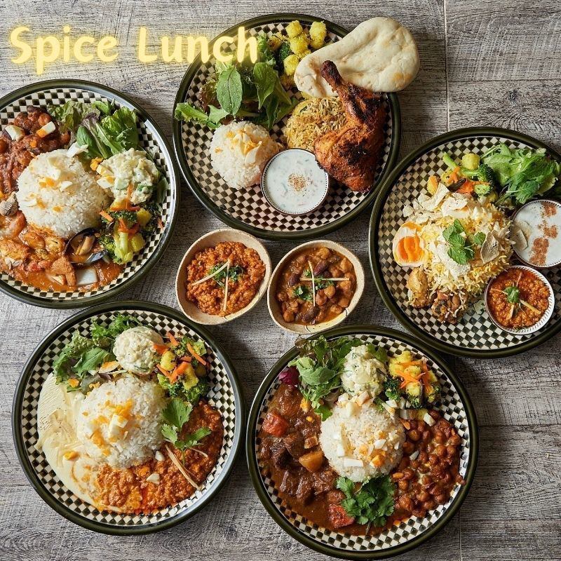 本格インド料理を堪能！SPICE LUNCH 焼きたて本格ナンカレー