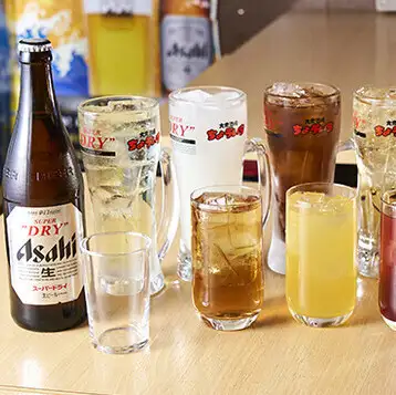 種類豊富なお酒が勢揃い！