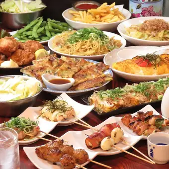 [Reservations accepted on the day!] 8-course banquet menu including 100 minutes of all-you-can-drink! ★ 4500 yen per person