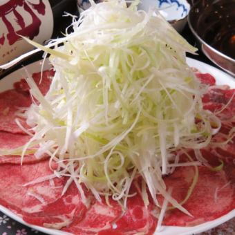 [Negi shabu/letta shabu]6道菜+120分钟[无限畅饮]⇒2,980日元