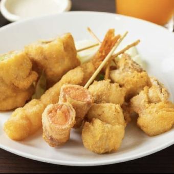 [Weekend] Vegetable and meat skewers course ★ 2 hours all-you-can-drink included 5,000 yen → 4,500 yen