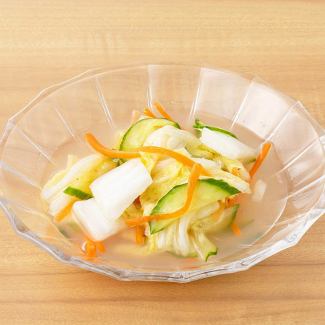 白菜の水キムチ