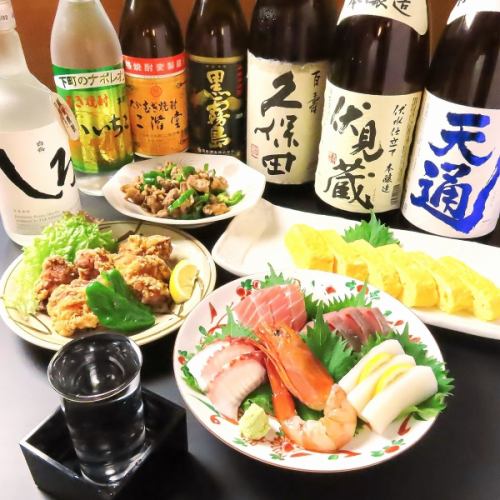 提供店主使用時令食材烹調的各種特色菜餚！