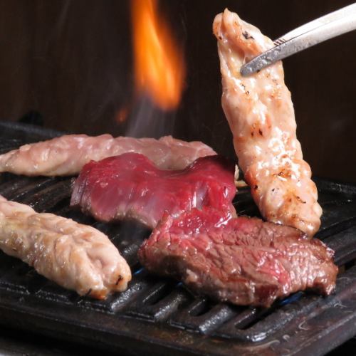 Yakiniku course starts from 3500 yen