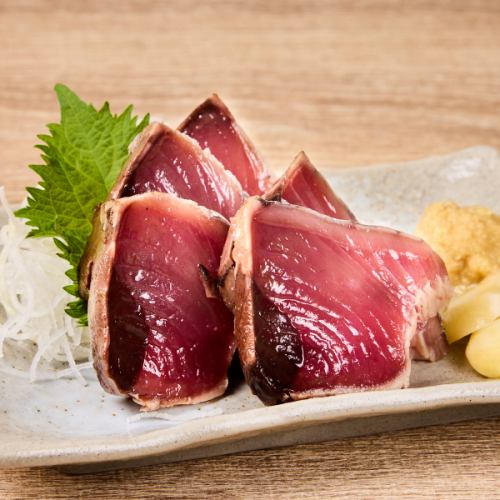 藁焼きカツオのたたき