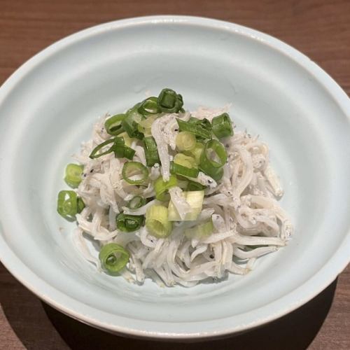 Boiled whitebait