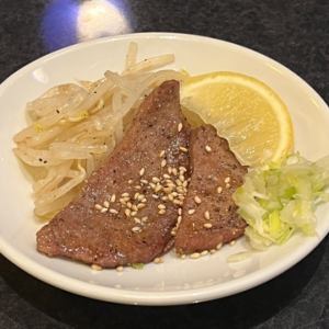 名物　牛たん　塩味