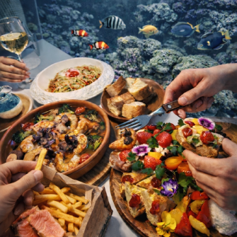 【飲み放題付】アクア夜会コース