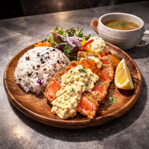 今季からスタート！サカナノセカイのプレートランチ