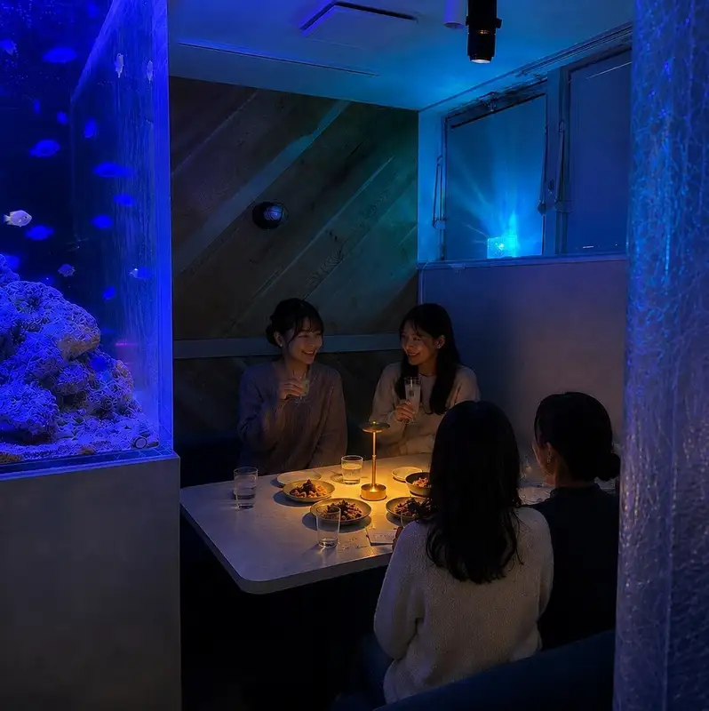 アクアリウムダイニング サカナノセカイ 小倉店【公式】