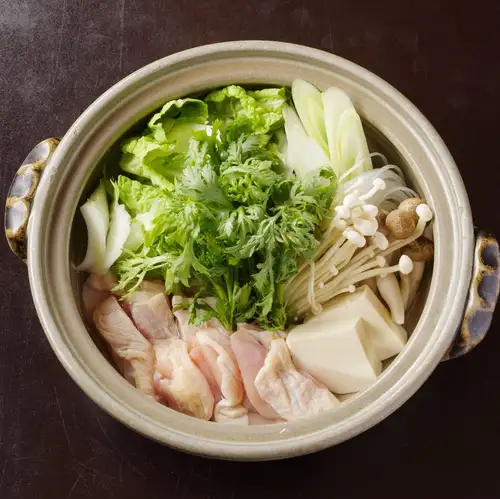 山口地鶏【長州黒かしわ】水炊き