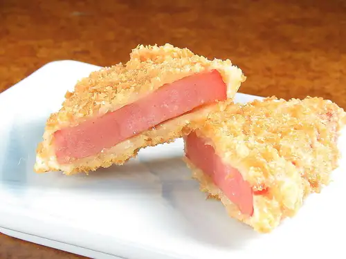 【당점 자랑】 두께를 선택할 수있는 명물 햄 커틀릿! 바삭 바삭한 옷과 수분이 많은 맛 ♪