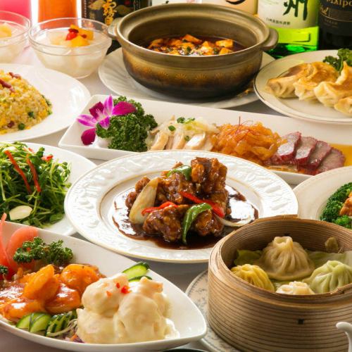 本格中華料理をご堪能あれ