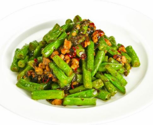 インゲンの強火炒め