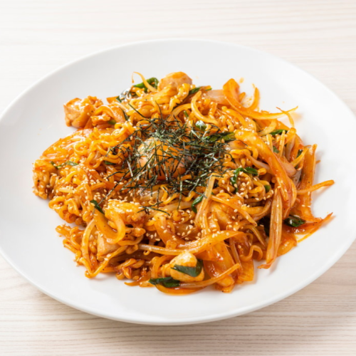 Stir-fried pork kimchi