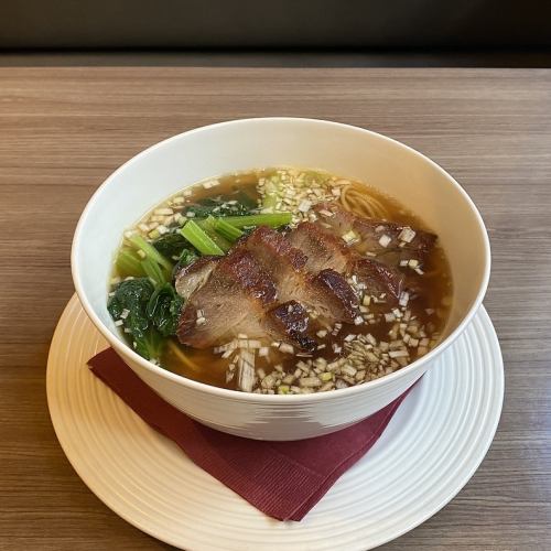 Char siu noodles