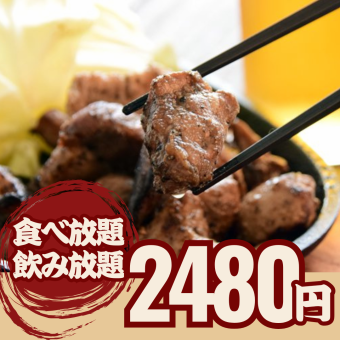 【2H/食べ飲み放題】日～金限定 雅名物食べ飲み放題が大大大進化!!腹八分コース!!税込2,480円