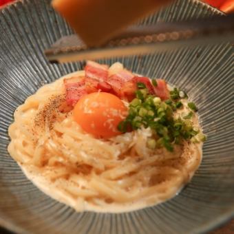 カルボナーラうどん