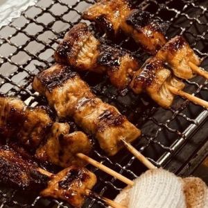 国産朝〆うなぎ蒲焼串/1本