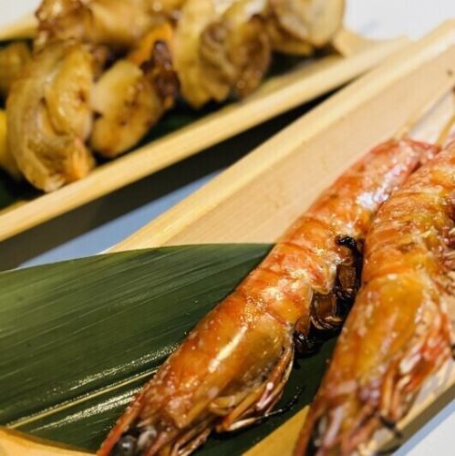 大分县姬岛村 虎虾串 / 2串