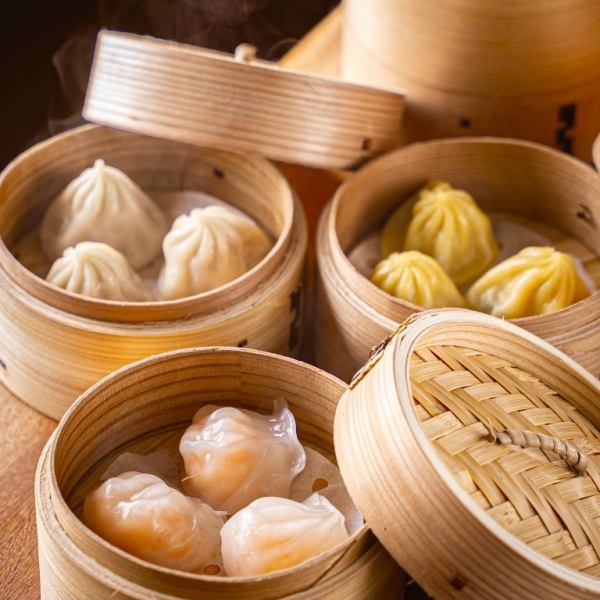 全3種類の「小籠包」をはじめ、手作りの本格中華をご用意しております！