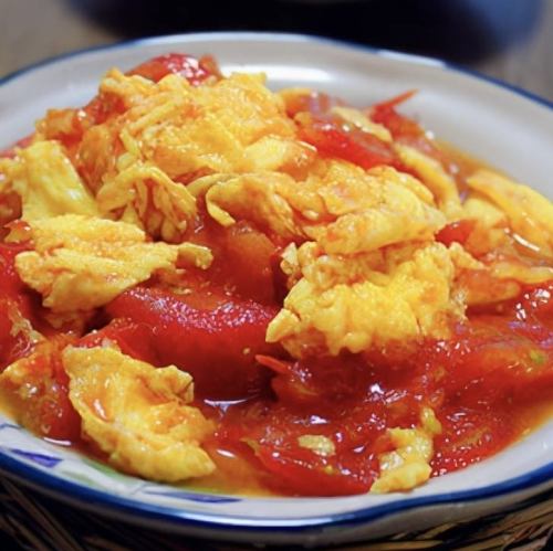 トマトと卵の炒め物