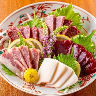 ◇【90分飲み放題付】馬刺と九州旬菜 6000円ポッキリコース