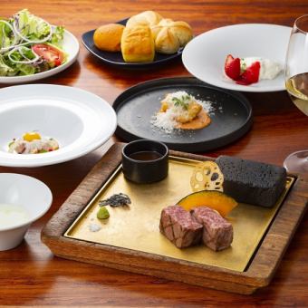 <Steak and fish course> Itoshima course
