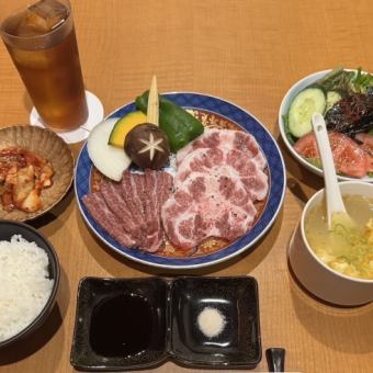 和牛テール焼と頬肉ランチ