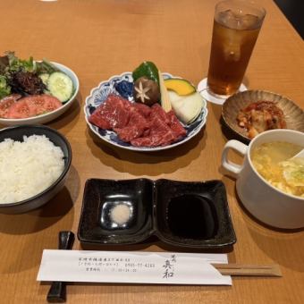 宮崎牛赤身ランチ