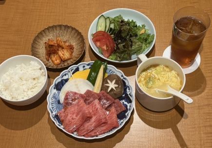 宮崎牛上ロースランチ