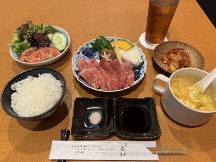 宮崎牛上カルビランチ