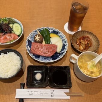 宮崎牛ロースステーキランチ
