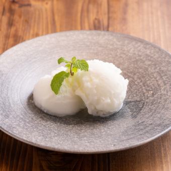 Yuzu Sorbet