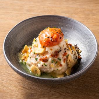博多明太ポテサラ ガーリックバター仕立て