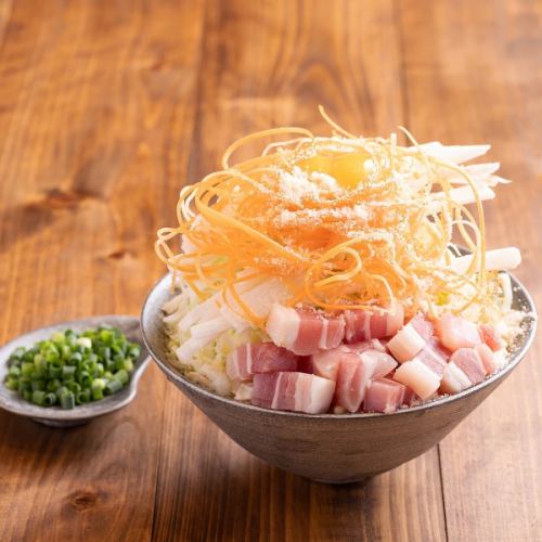 青森長芋のカルボナーラ ～本場パンチェッタの濃厚カルボナーラ仕立て～