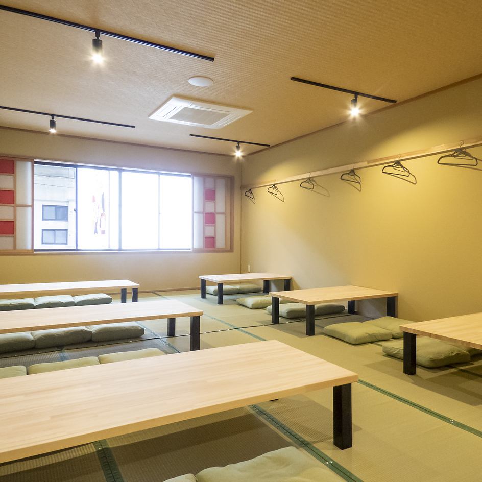 2階のお席は15名前後から貸切してます！是非ご予約下さい♪