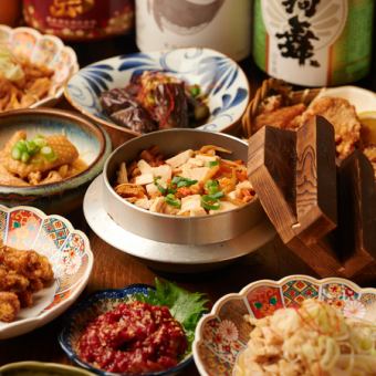 【１２月～年末限定】『炊き立て釜飯コース』名物とろサバ明太焼きなど全9品4000円