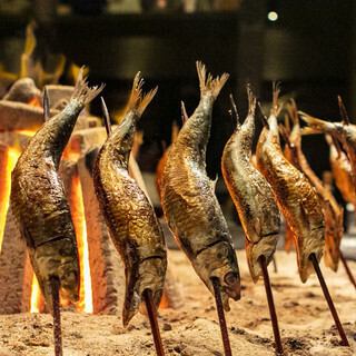 品川で唯一本格炉端焼きが楽しめるお店