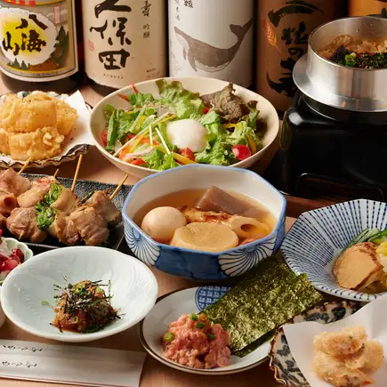 『稲ノ和・豪華コース』全10品　3時間飲み放題付き 5500円